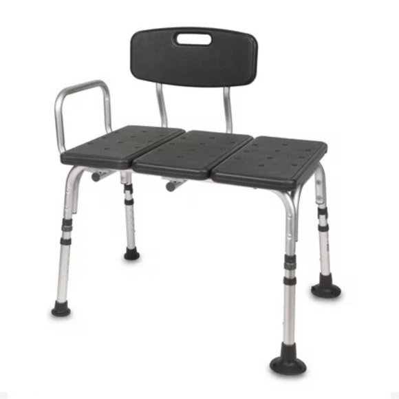 NWT Equate Transfer Bench with Back for Bed & Bath - Picture 1 of 2